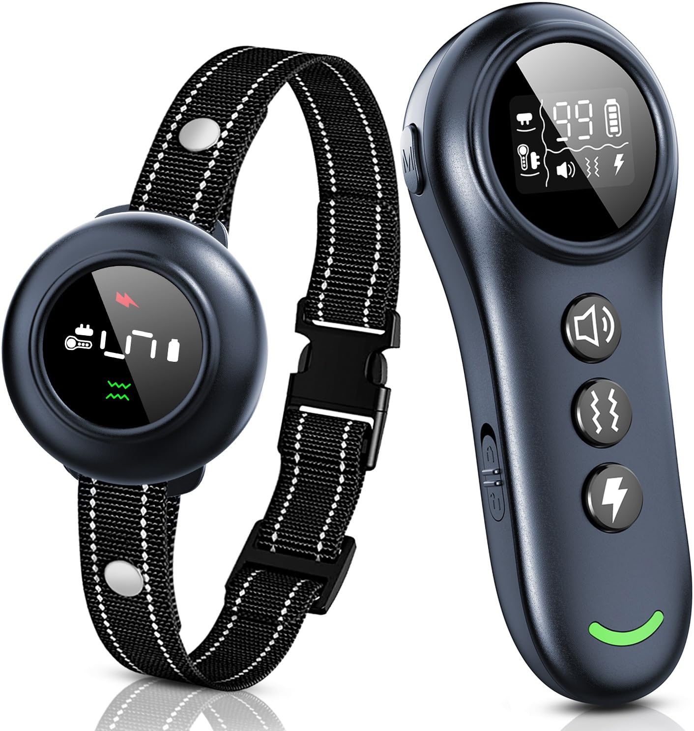 2-in-1 Dog Shock Collar & Dog Bark Collar