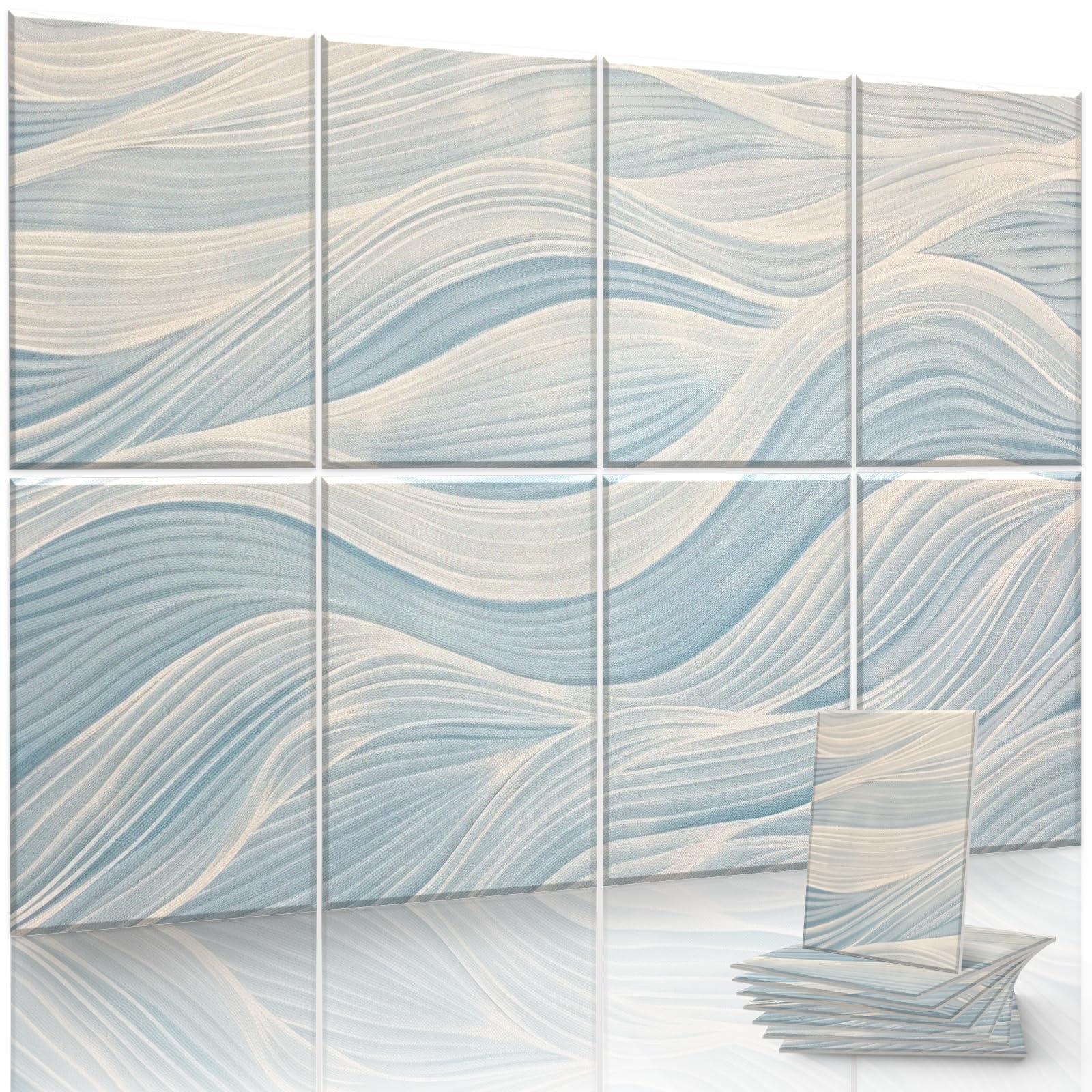 8-Pack Art Acoustic Panels Sound Absorbing Panels