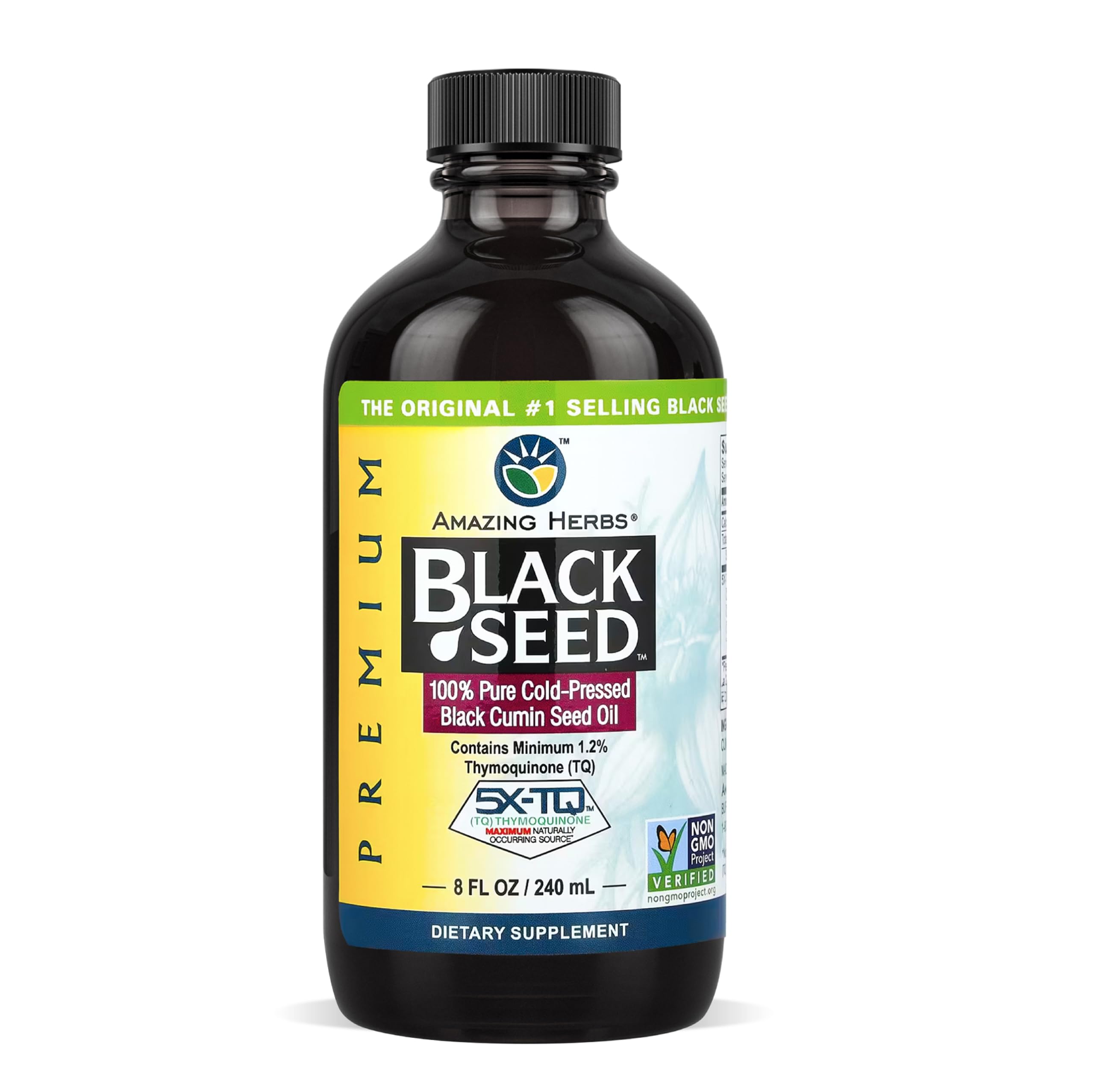 Amazing Herbs Premium Liquid Black Seed Oil