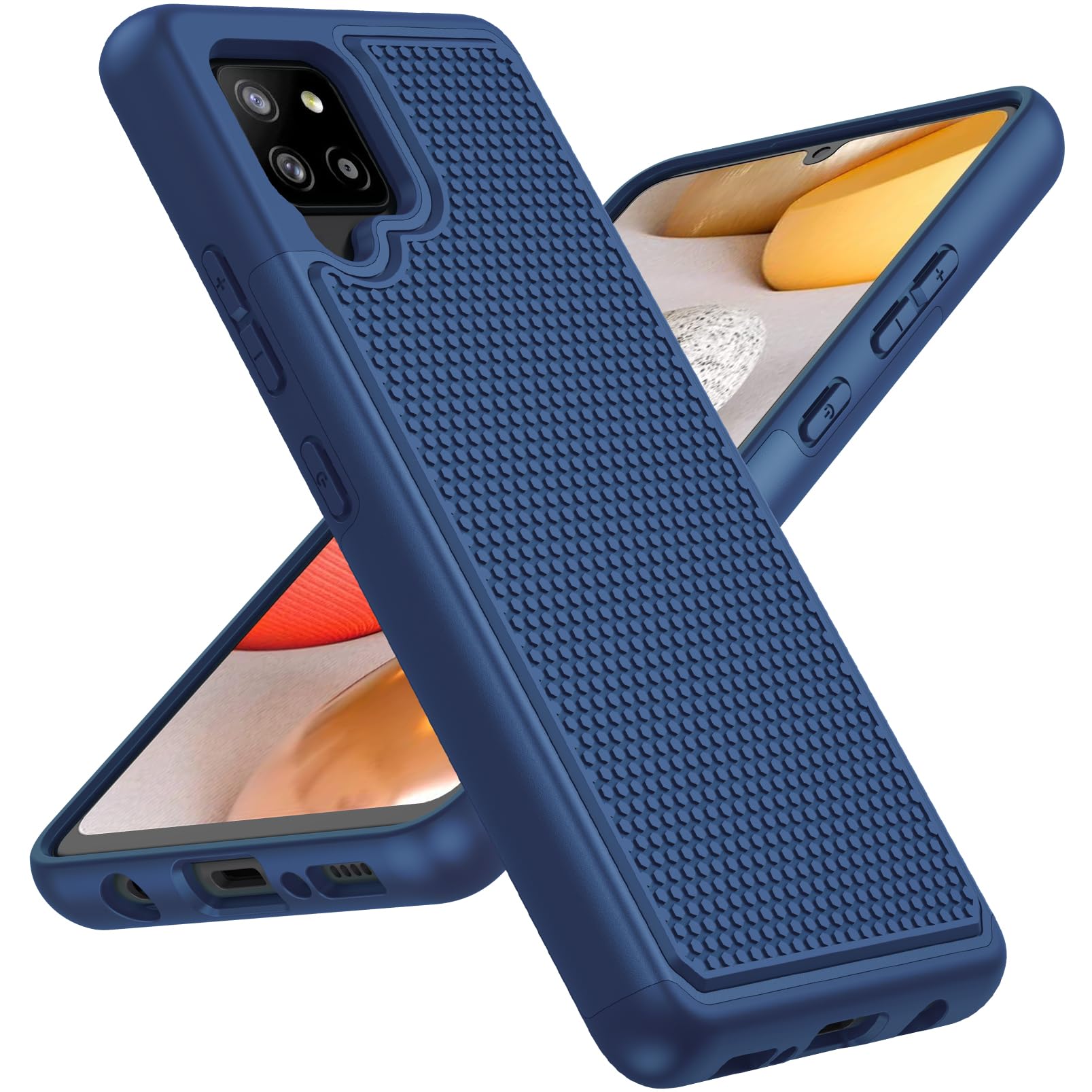 BNIUT for Samsung Galaxy A42 5G Case: Dual Layer Protective Heavy Duty Cell