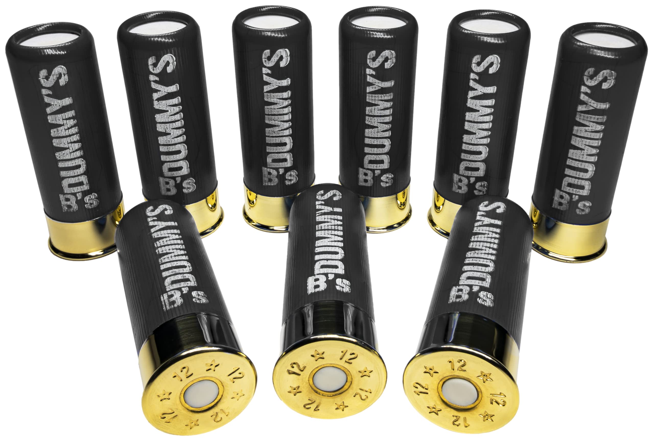 B's Dry Fire Snap Caps - Dummy 12 Gauge Training Caps (12 Ga Black 2 ¾”)