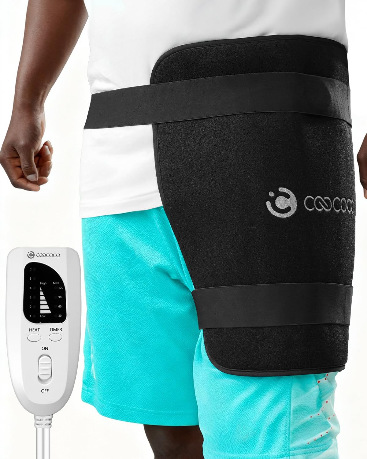 CooCoCo Hip Heating Pad for Hip Pain Relief