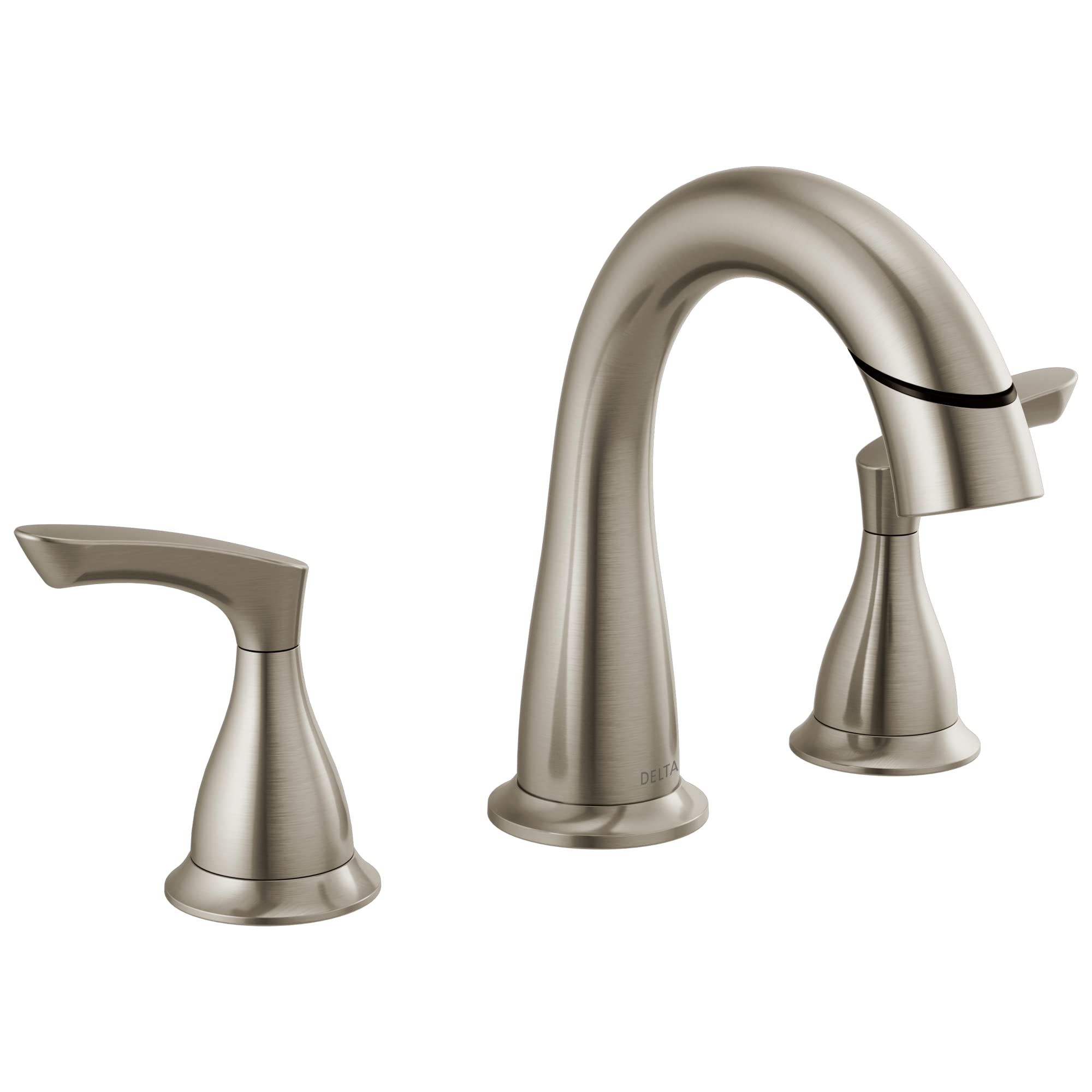 Delta Broadmoor Brushed Nickel Bathroom Faucet with Sprayer