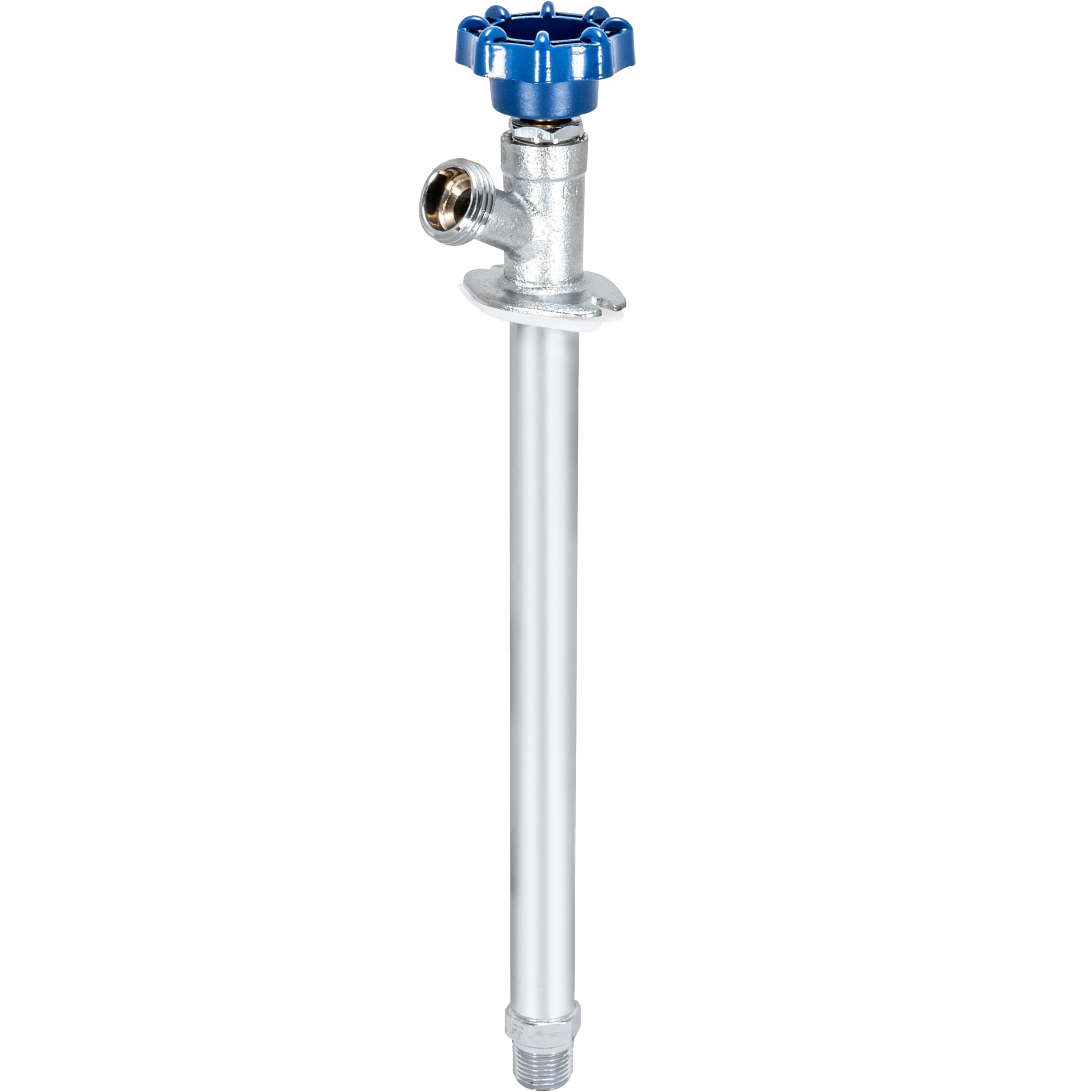 Eastman 10 Inch Frost Free Sillcock, 1/2 Inch MIP x 1/2 Inch Sweat, Blue, 80222