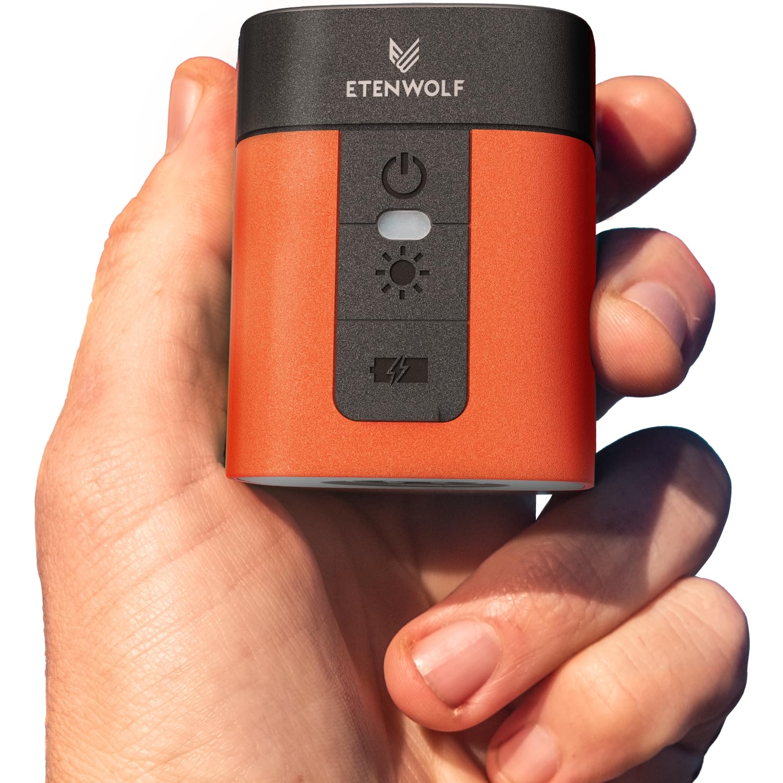 ETENWOLF AIR 3 Air Pump for Inflatables with 2600 mAh Battery & Camping Light
