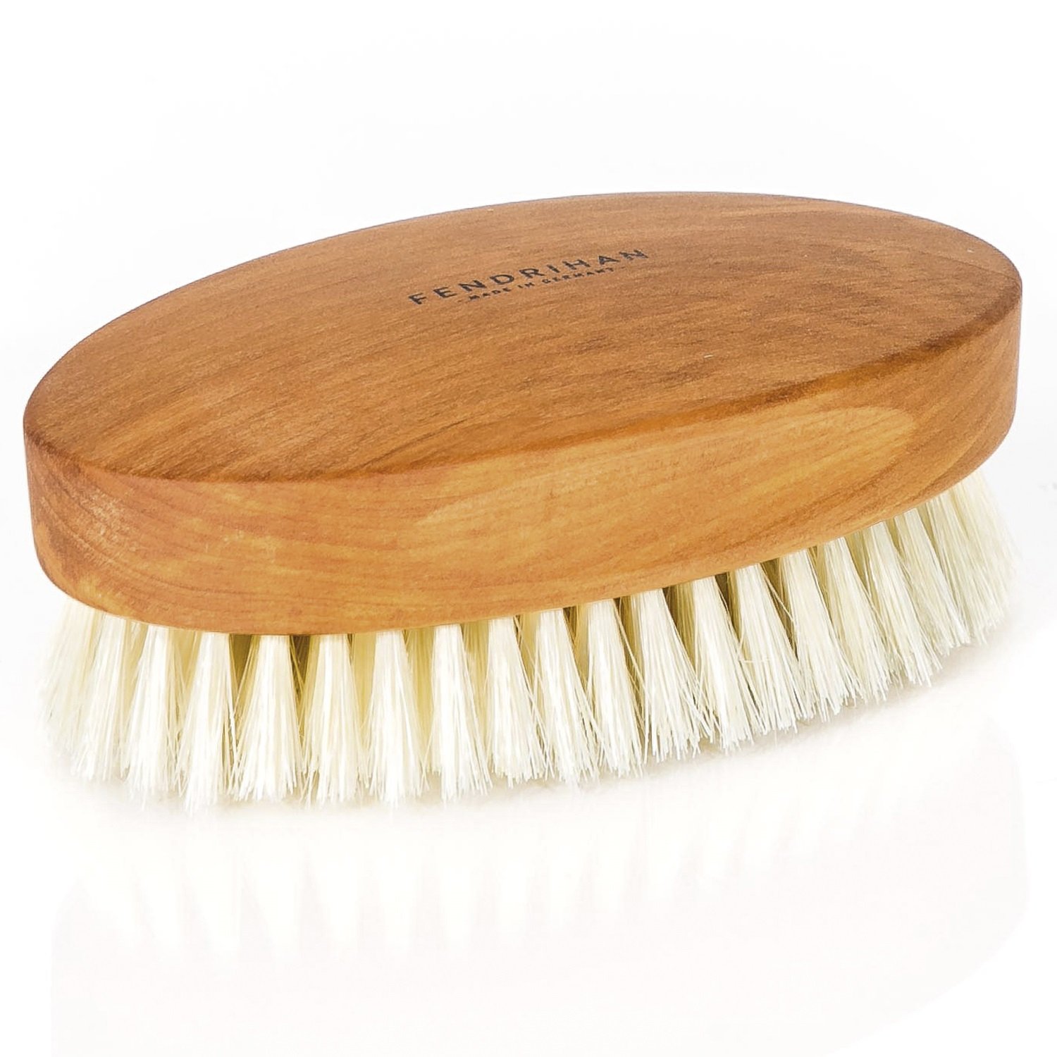 Fendrihan Genuine Boar Bristle and Pear Wood Military Hair Brush