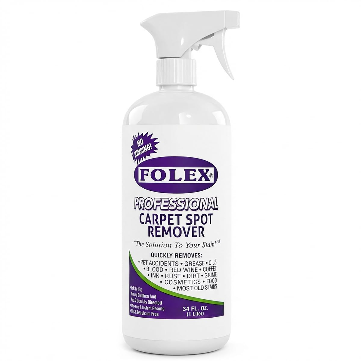 FOLEX - Professional Carpet Cleaner Spray 34 oz