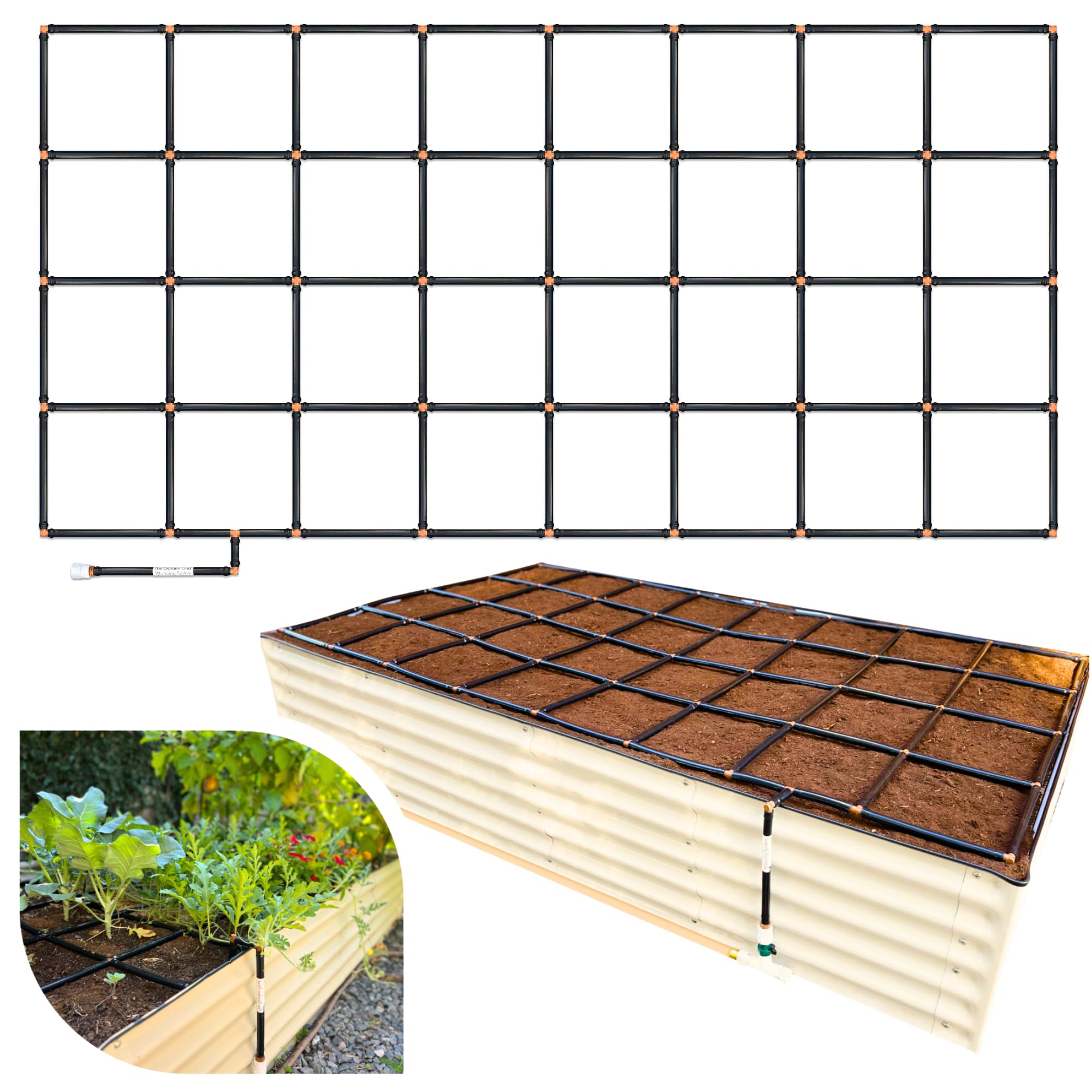Garden Grid Watering System