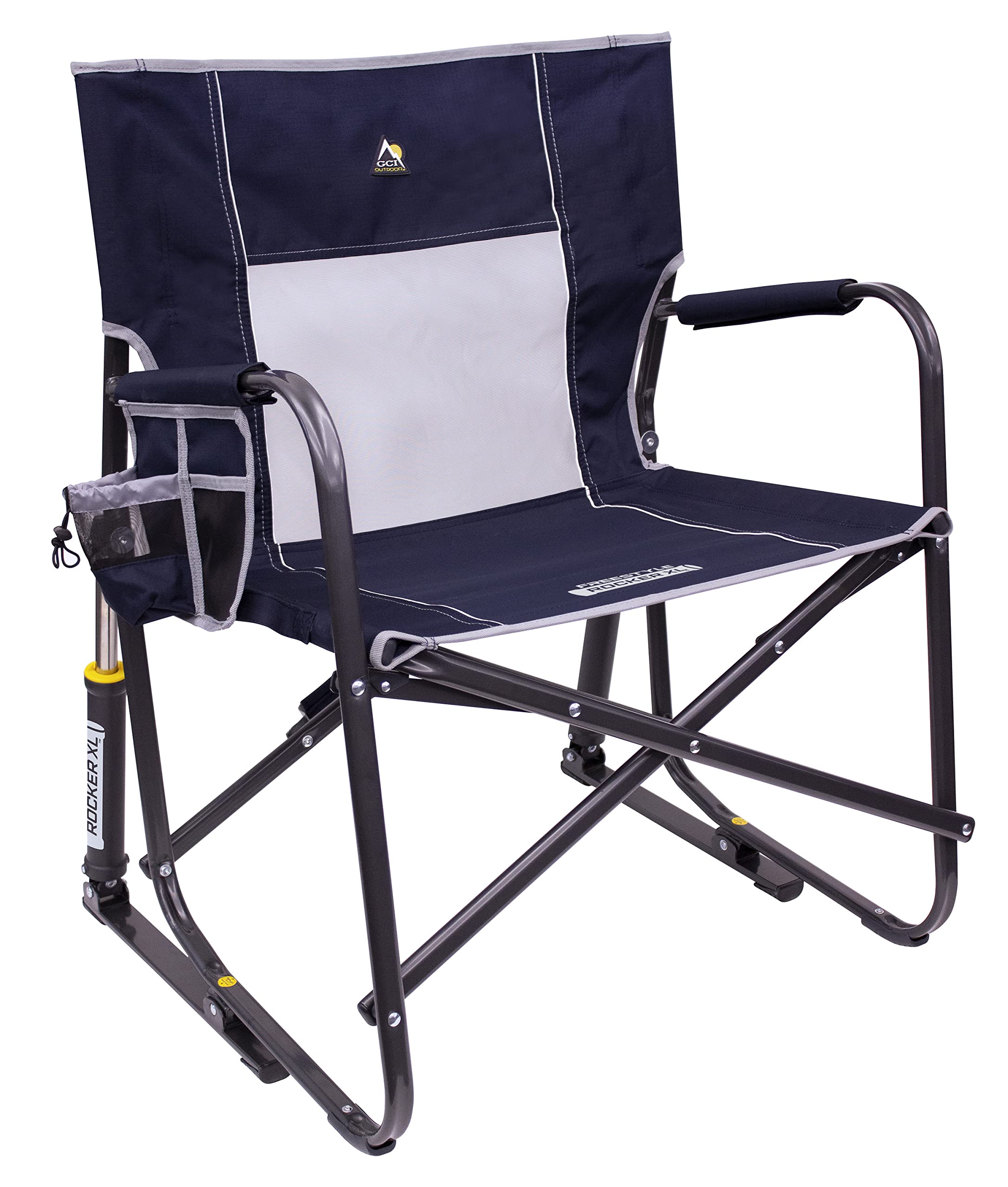 GCI Outdoor Freestyle Rocker XL Portable Folding Rocking Chair and Outdoor