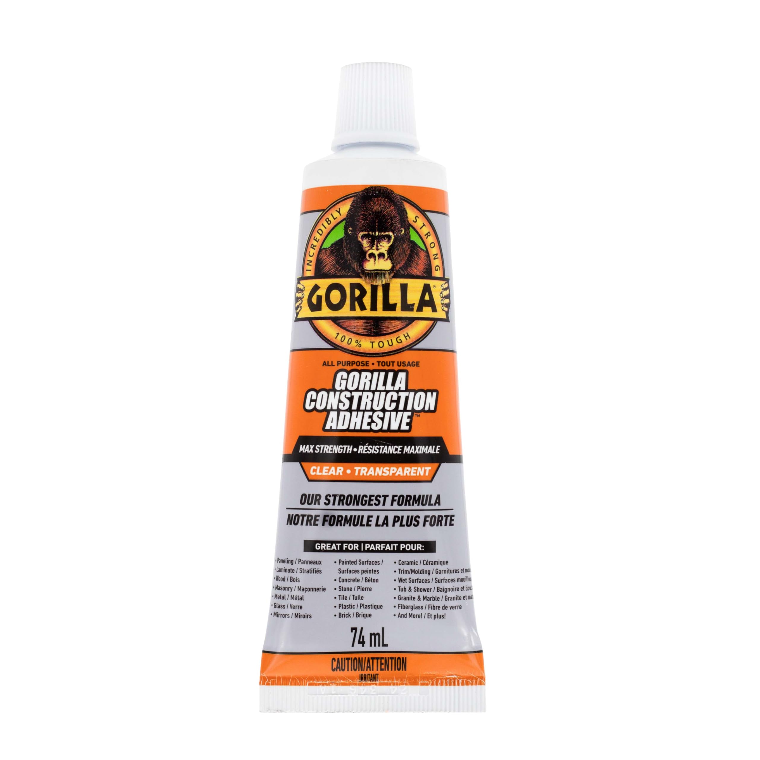 Gorilla Max Strength Construction Adhesive