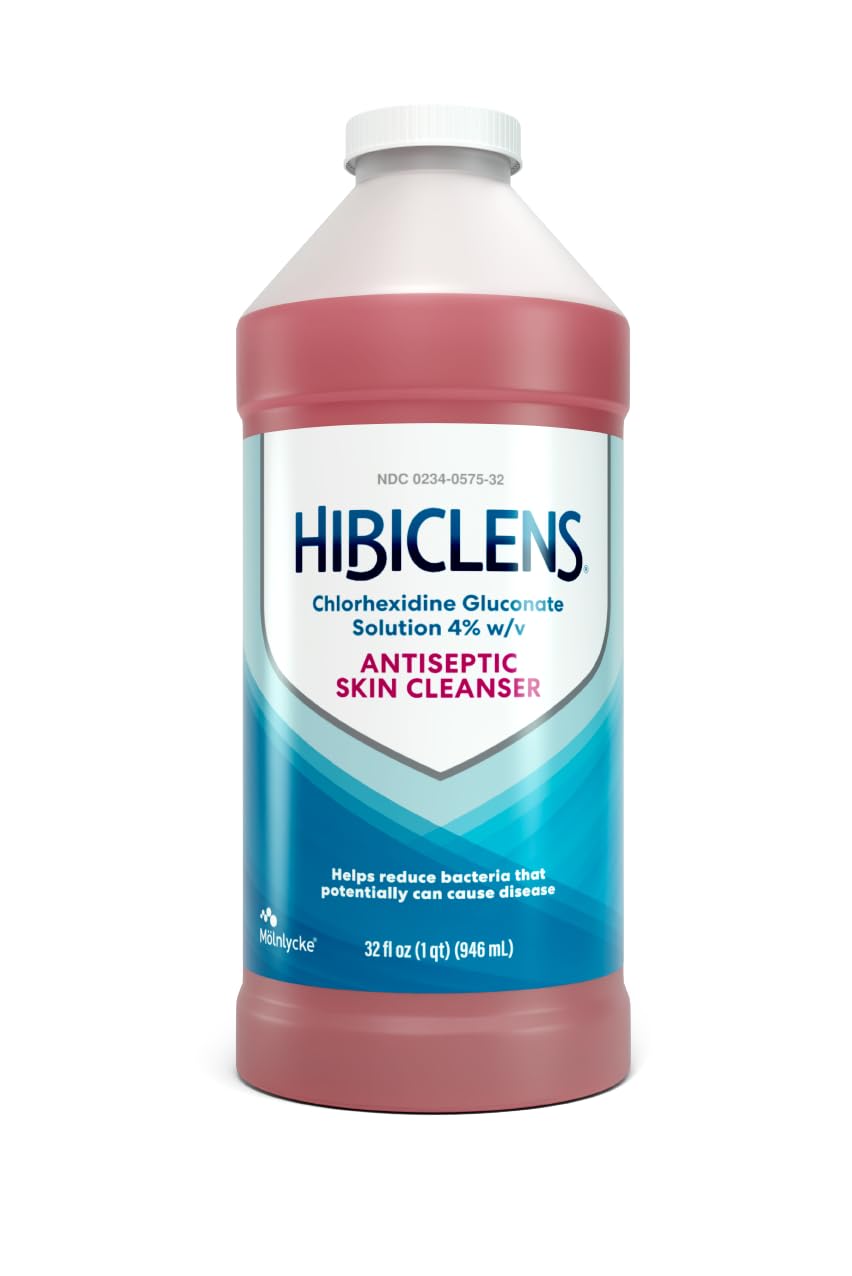 Hibiclens – Antimicrobial and Antiseptic Soap and Skin Cleanser – 32 oz –