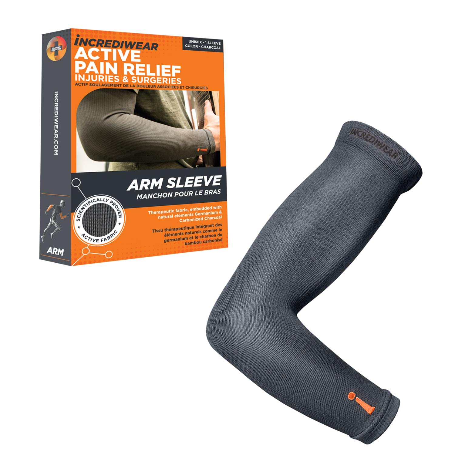 Incrediwear Arm Sleeve – Arm Sleeves For Men and Women to Help with Muscle Pain