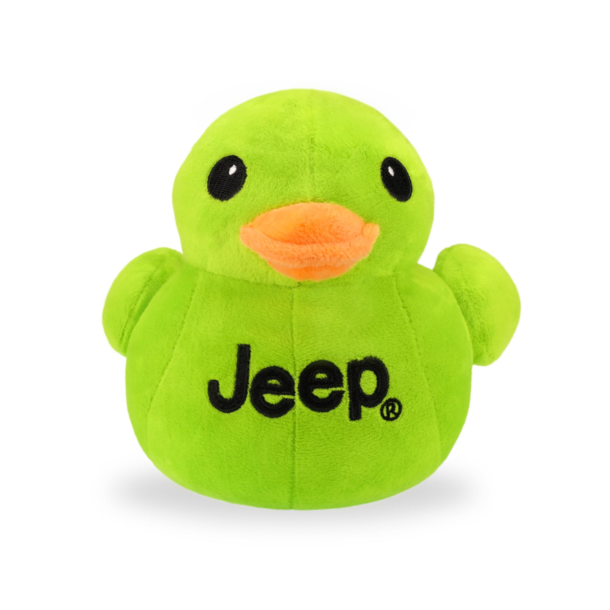 Jeep Text Logo Stuffed Animal Plush Duck Green -Perfect Enthusiasts You've Been Ducked