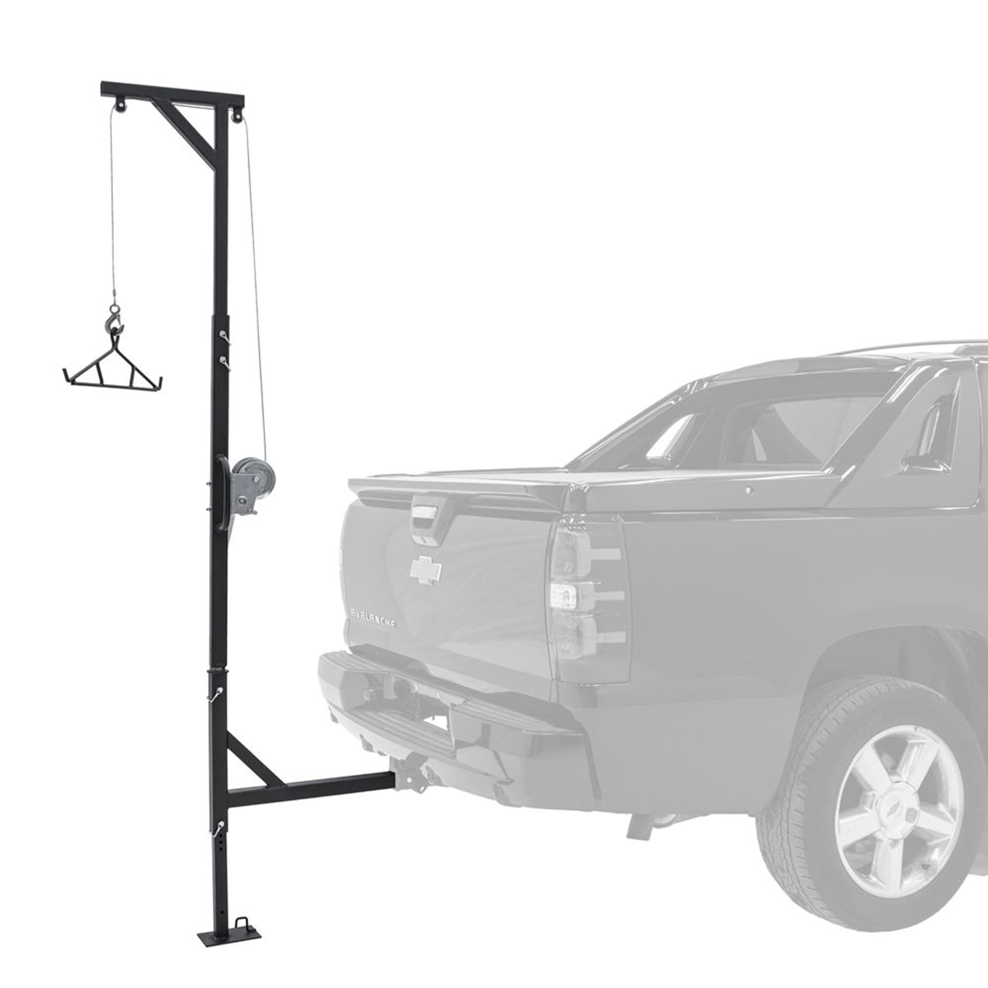Kill Shot Truck Hitch Mounted Deer Hoist 500 lb Capacity with 360 Degree Swivel