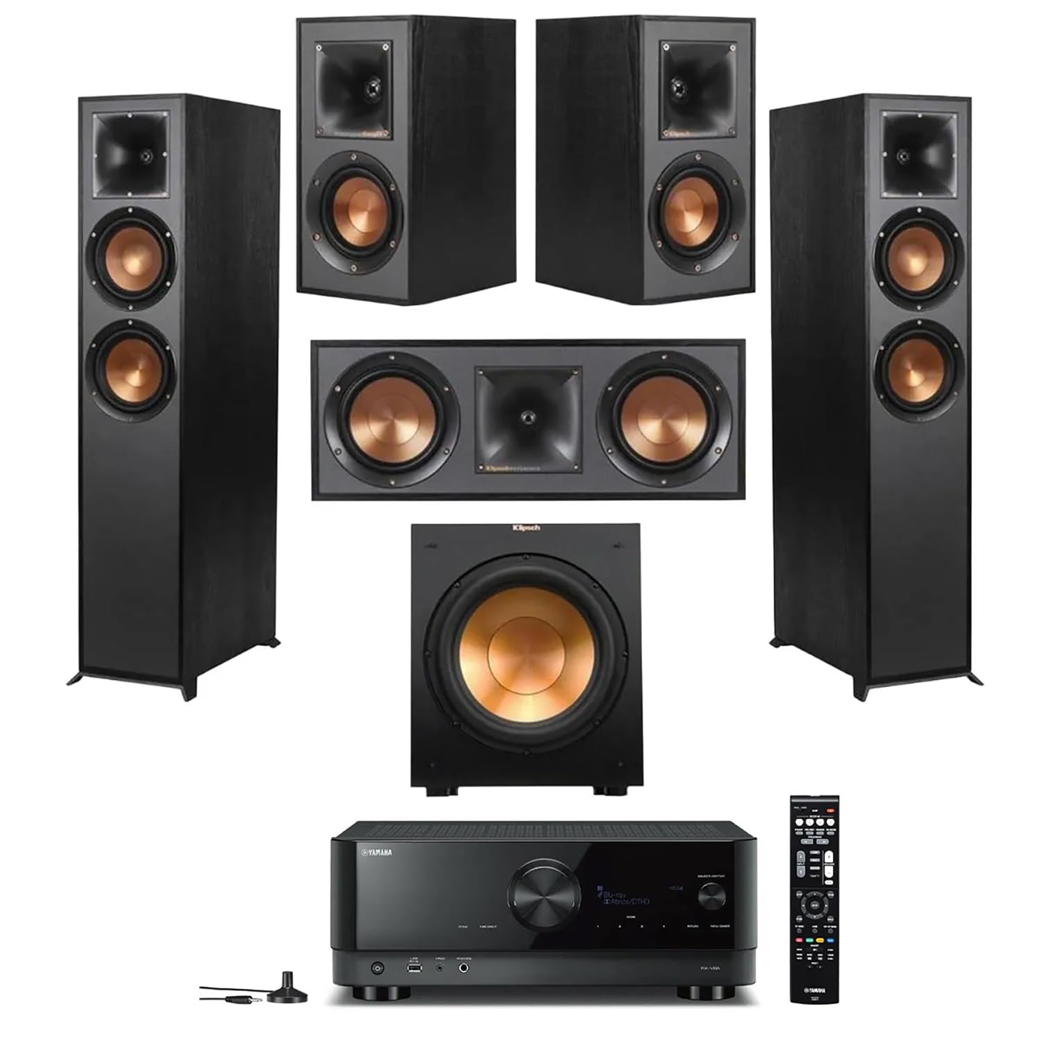 Klipsch Reference 5.2 Home Theater System w/ 7.2 Receiver