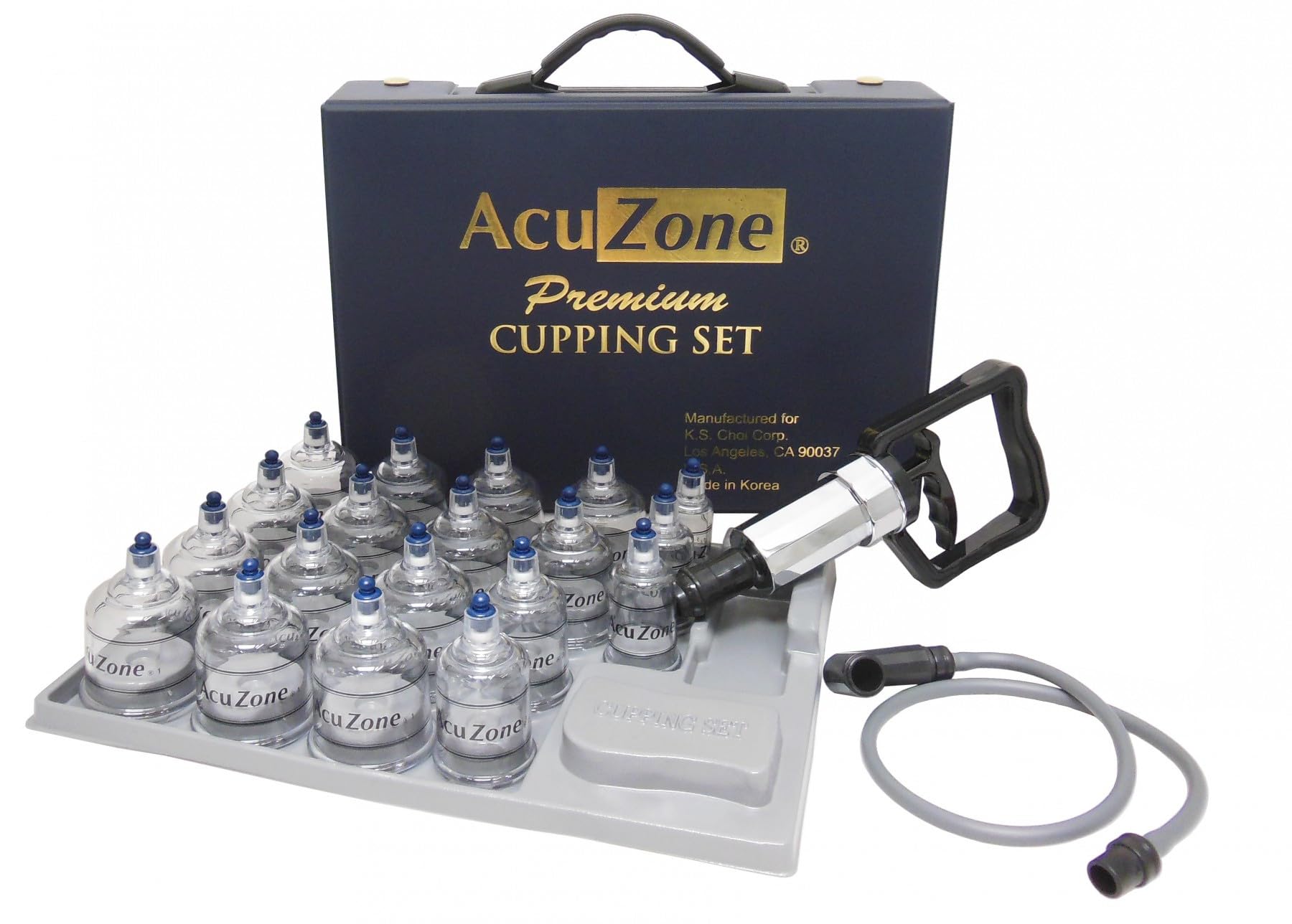 KS Premium Quality Cupping Set w/ 19 Cups - BEST CUPPING SET IN KOREA
