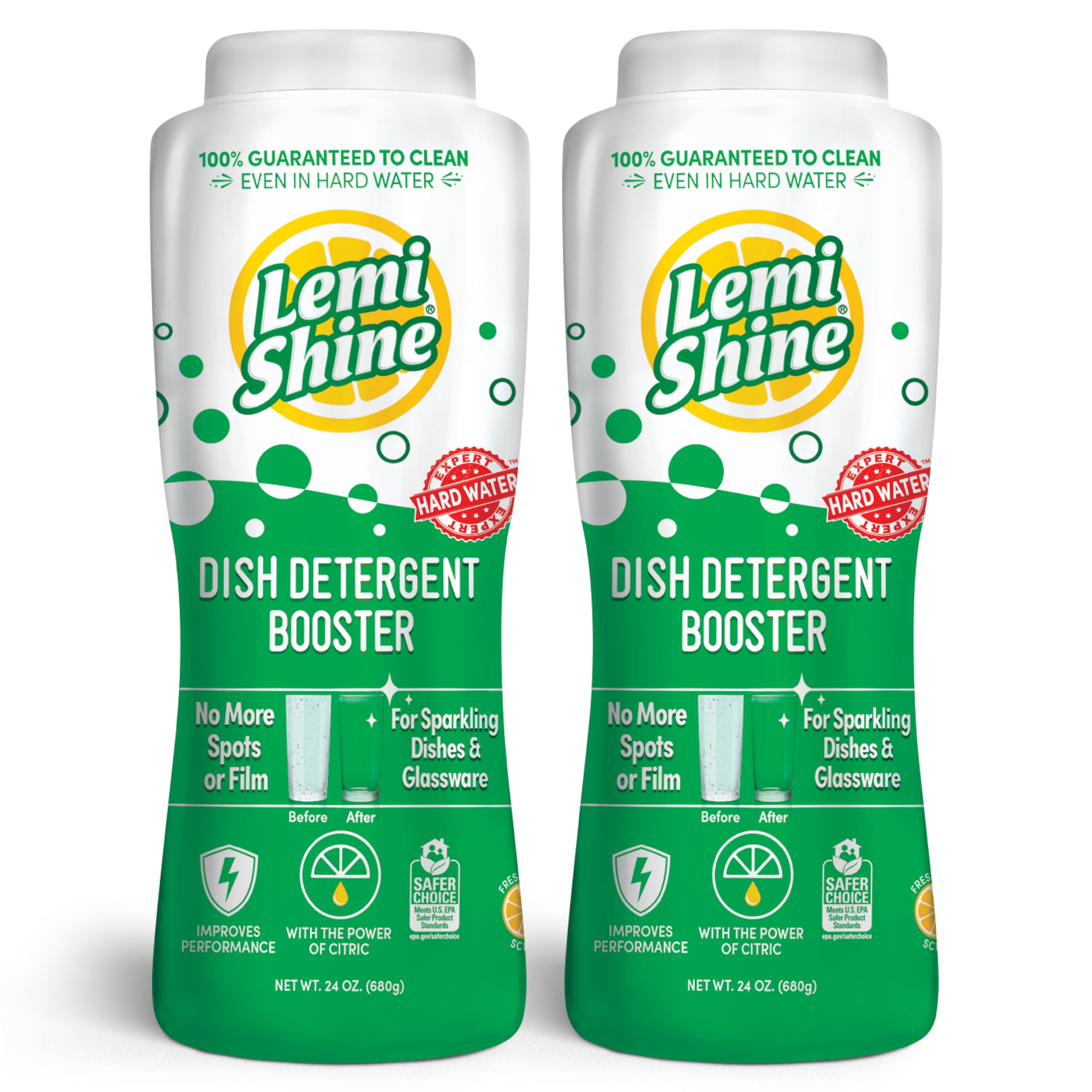 Lemi Shine Natural Dish Detergent Booster
