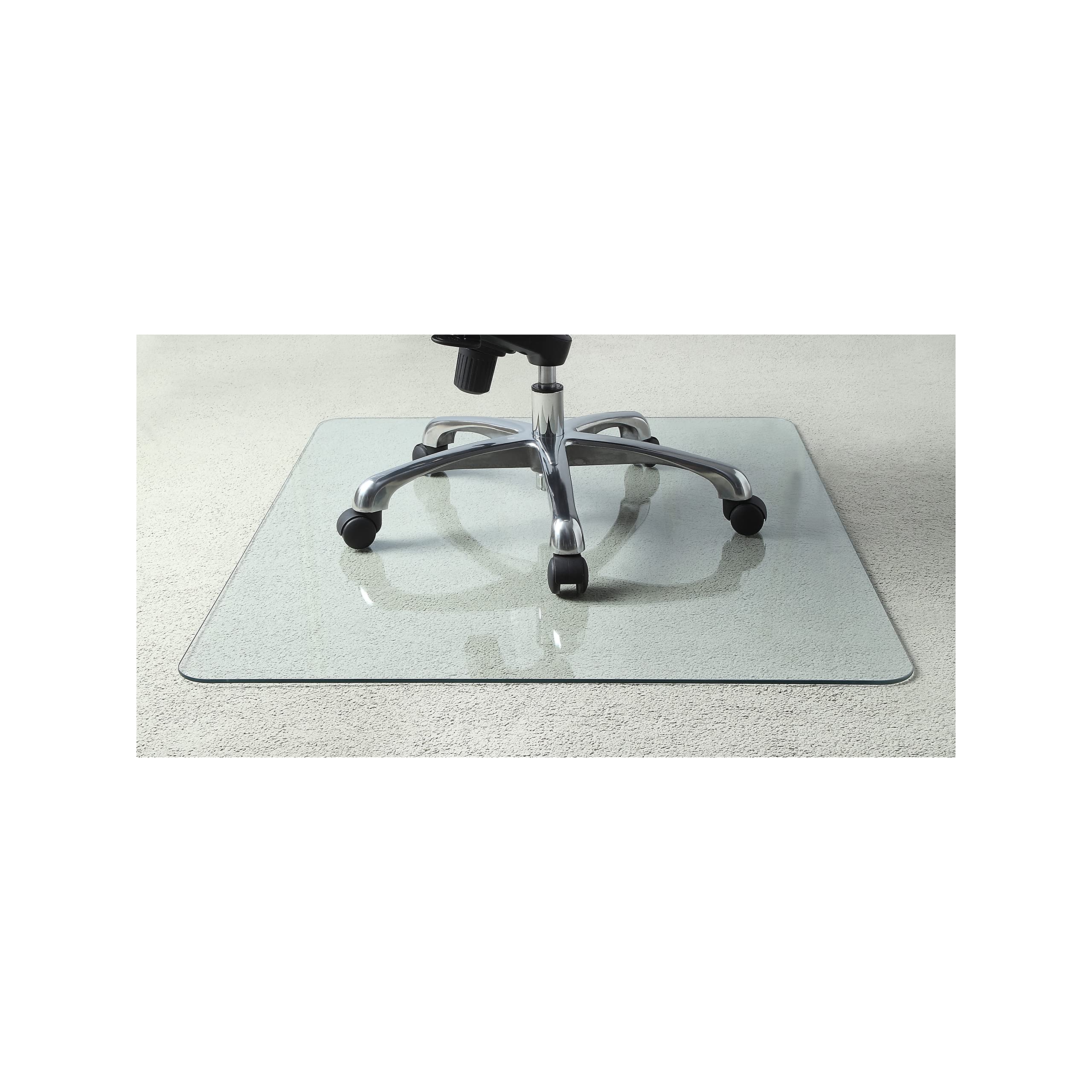 Lorell Tempered Glass Chairmat