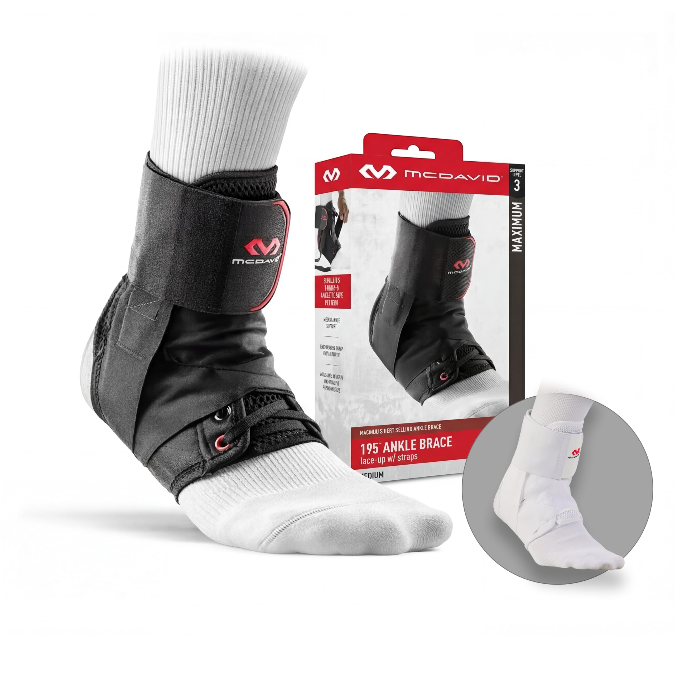 McDavid Ankle Brace Ultralight for Sprained Ankle
