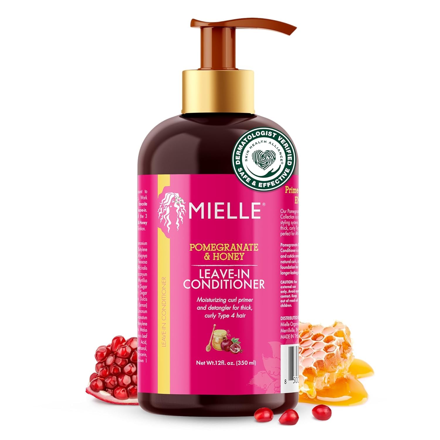 Mielle Organics Pomegranate & Honey Leave In Conditioner for Curly Hair