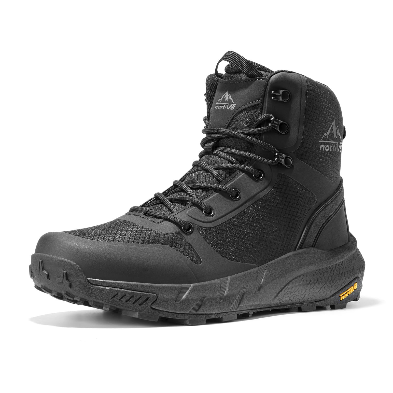 NORTIV 8 Men's Military Tactical Boot Lightweight Comfortable Boots for Work