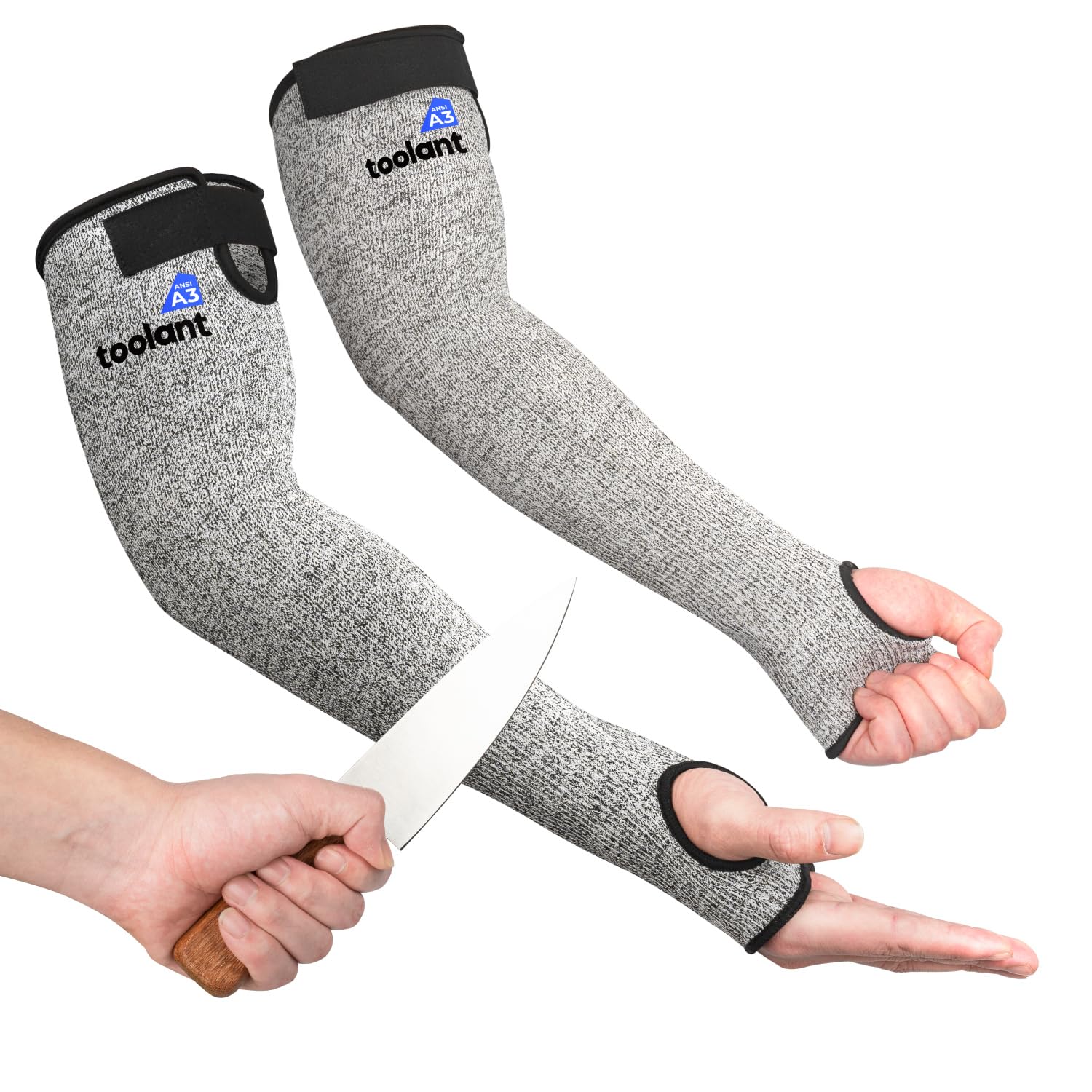 OriStout Cut Resistant Farmers Sleeves with Thumb Hole