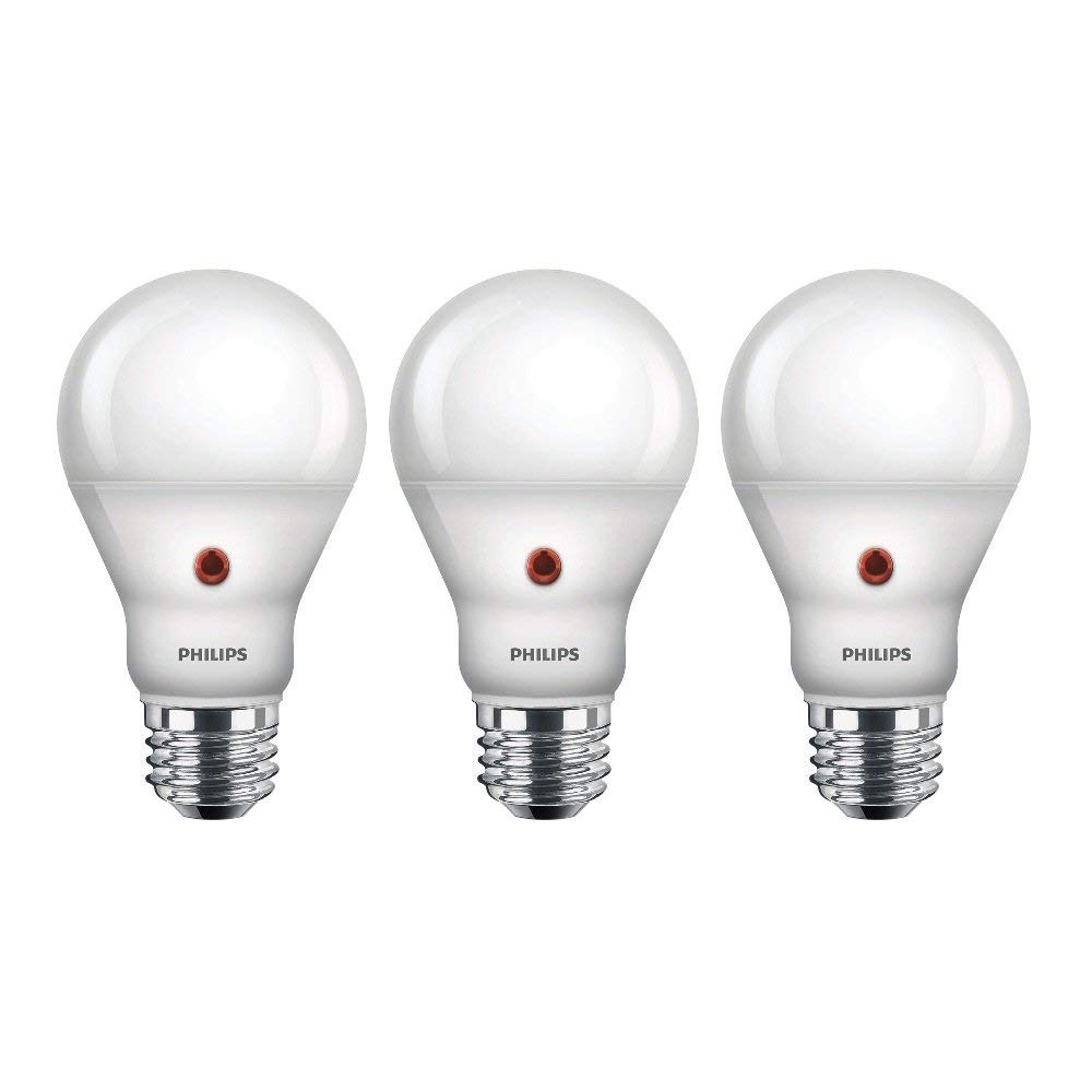 Philips LED Dusk-To-Dawn Outdoor A19 Light Bulb