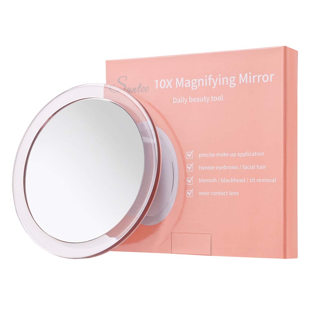 SANTOO 10X Magnifying Mirror