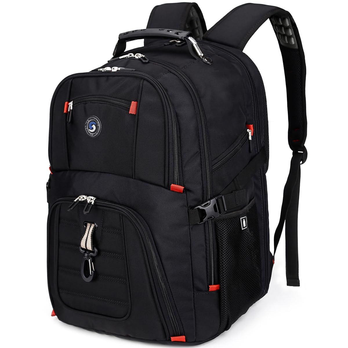 SHRRADOO Extra Large 50L Travel Laptop Backpack with combination lock