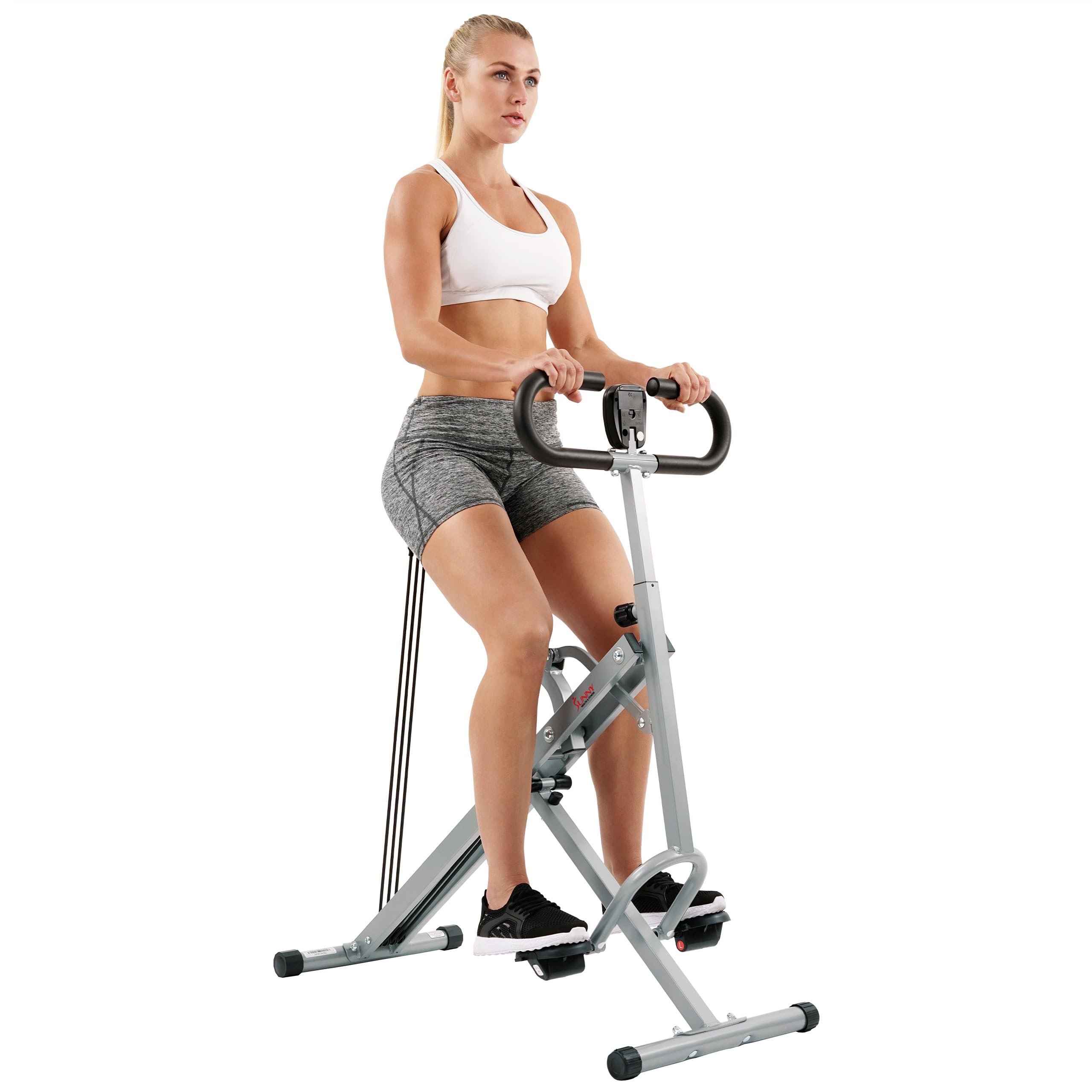 Sunny Health & Fitness Smart Row-N-Ride Glute & Leg Trainer