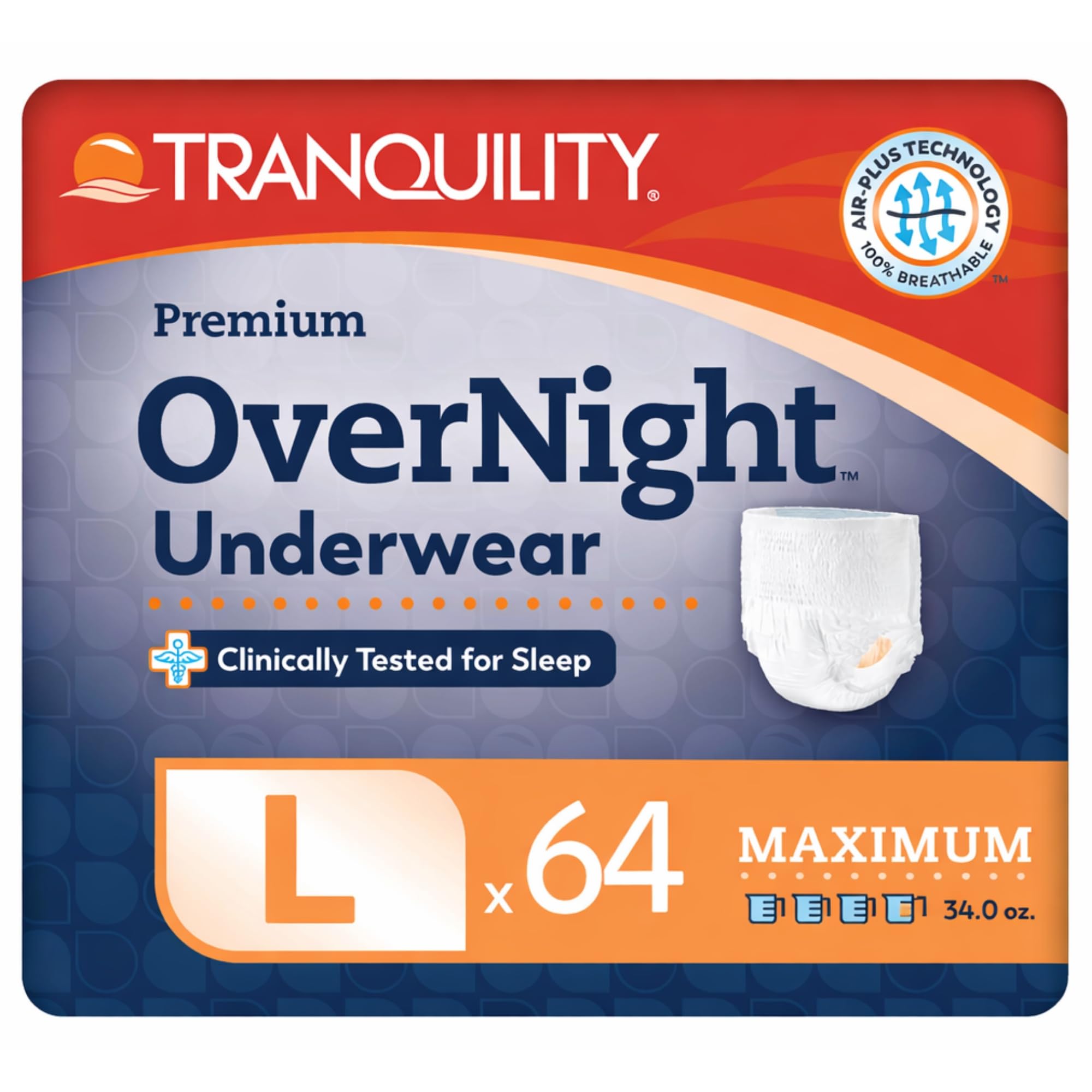 Tranquility Premium OverNight Disposable Absorbent Underwear