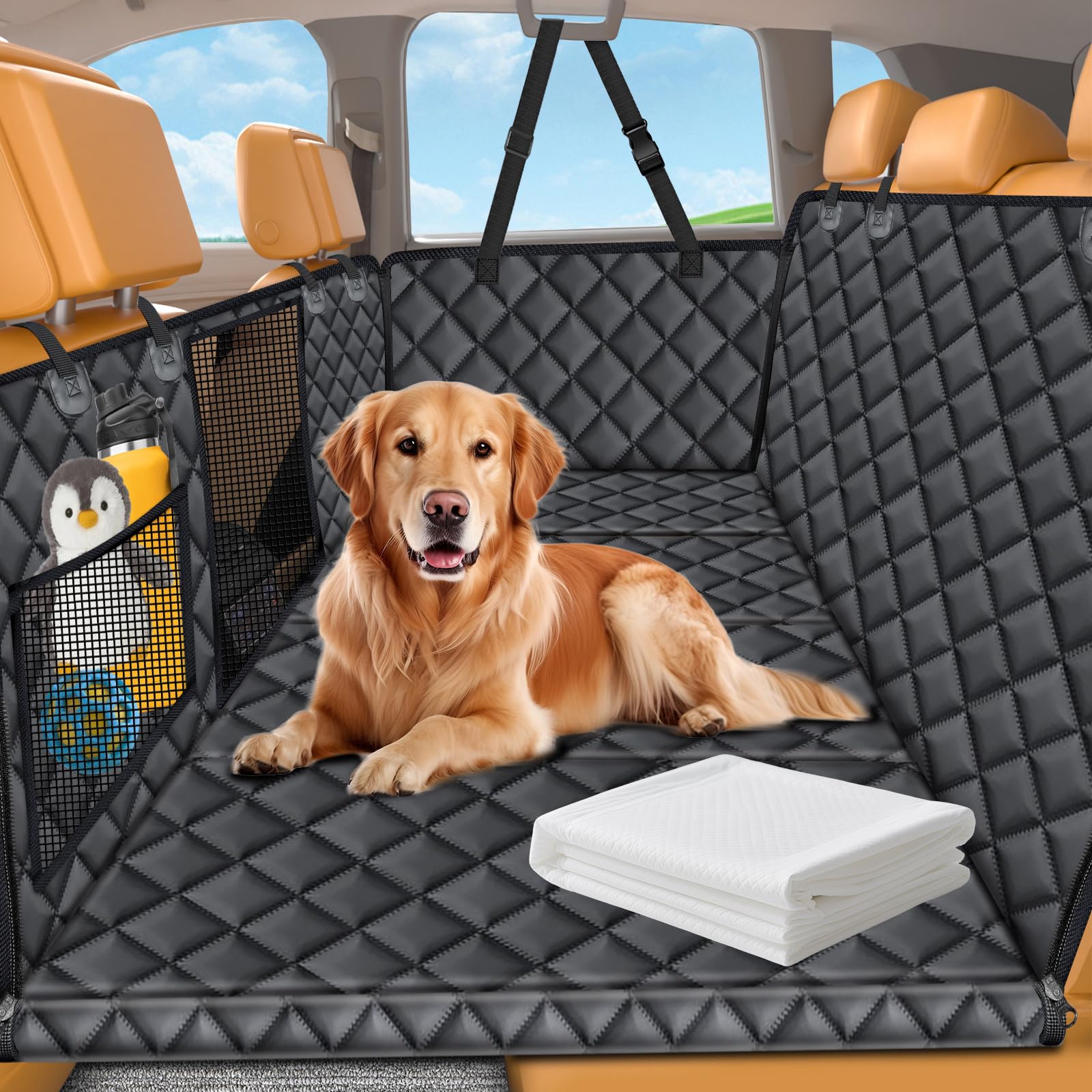 URPOWER Back Seat Extender for Dogs