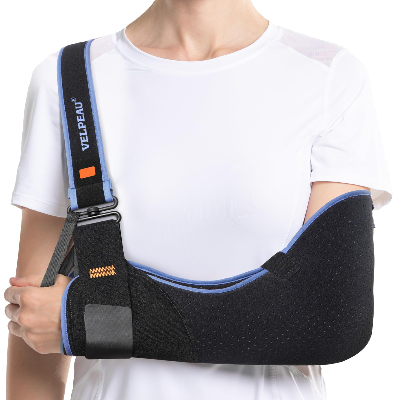 Velpeau Arm Sling Shoulder Immobilizer for Women and Men