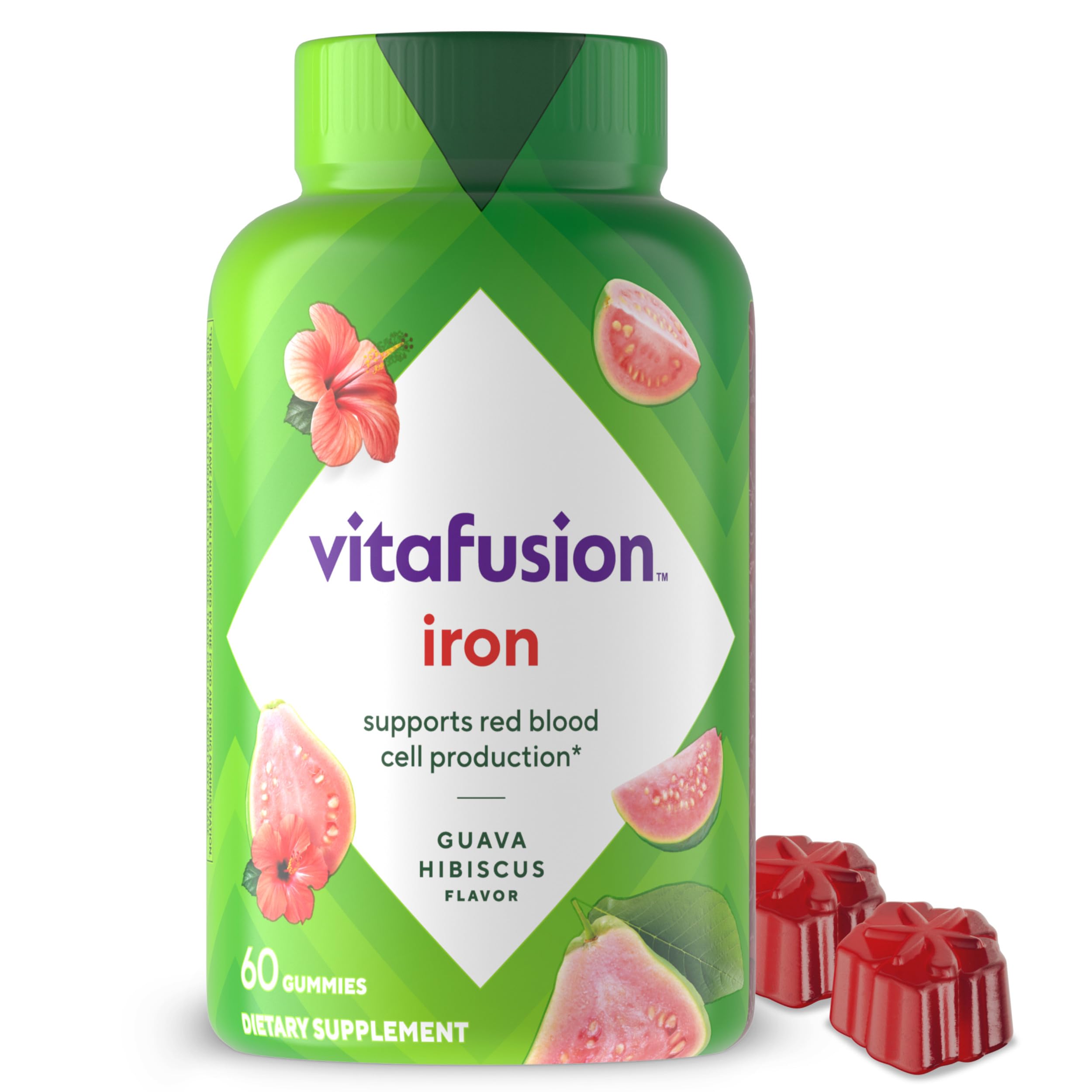 Vitafusion Iron Gummy Vitamin Supplement