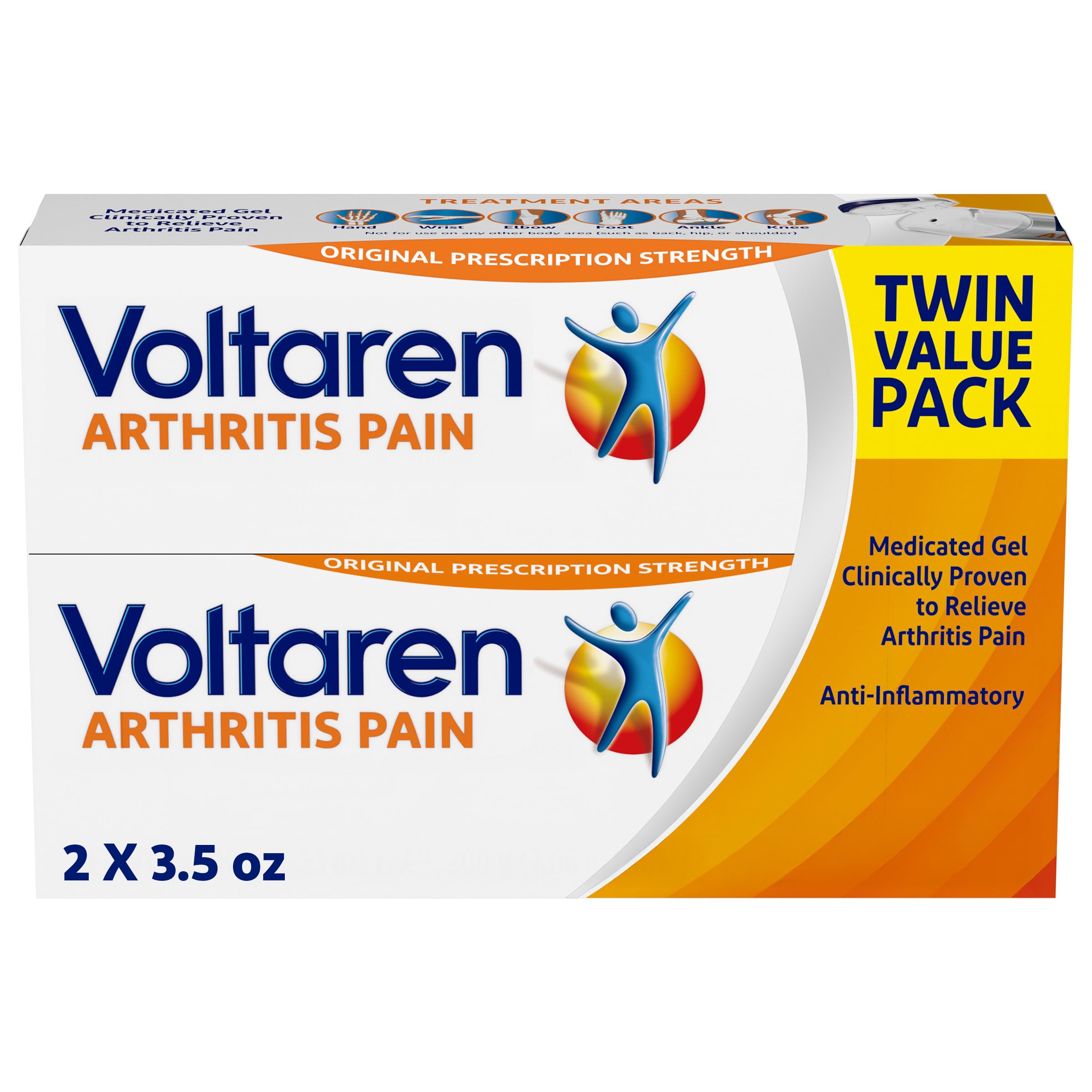 Voltaren Arthritis Pain Gel for Powerful Topical Arthritis Pain Relief with Diclofenac