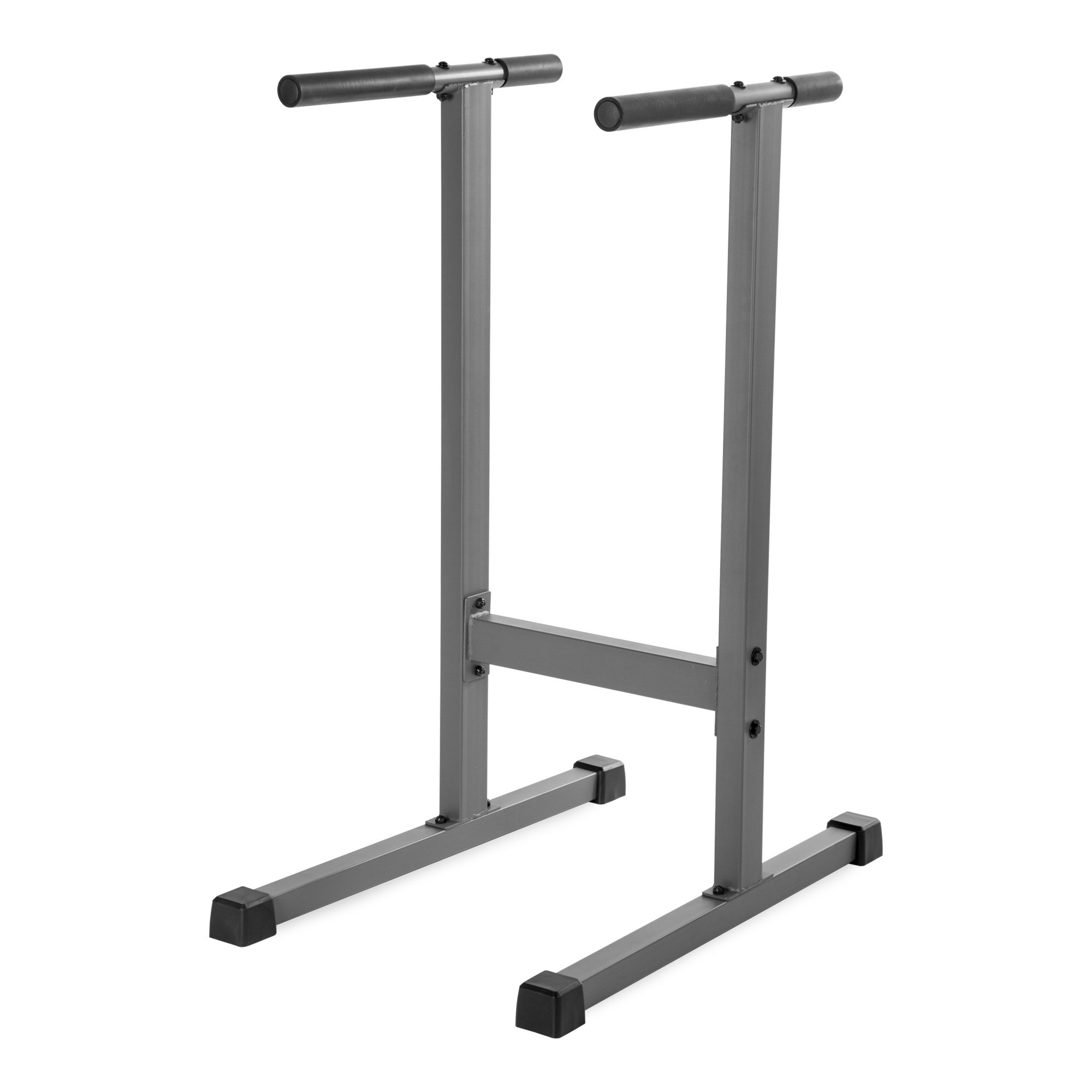XMARK Dip Station, 500 lb. Weight Capacity Dip Stand, Gray or Black