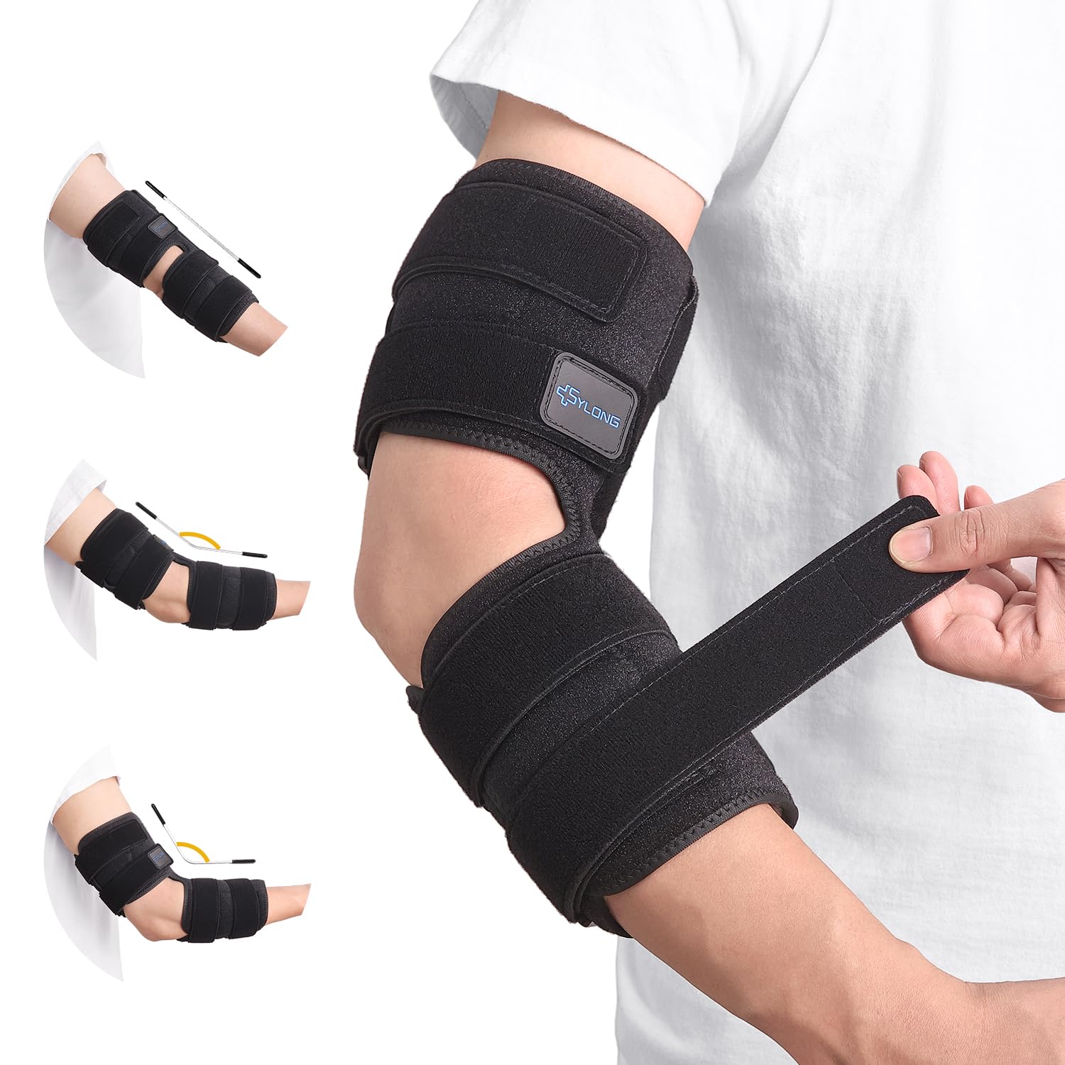 Cubital Tunnel Syndrome Elbow Brace Splint for Ulnar Nerve Entrapment
