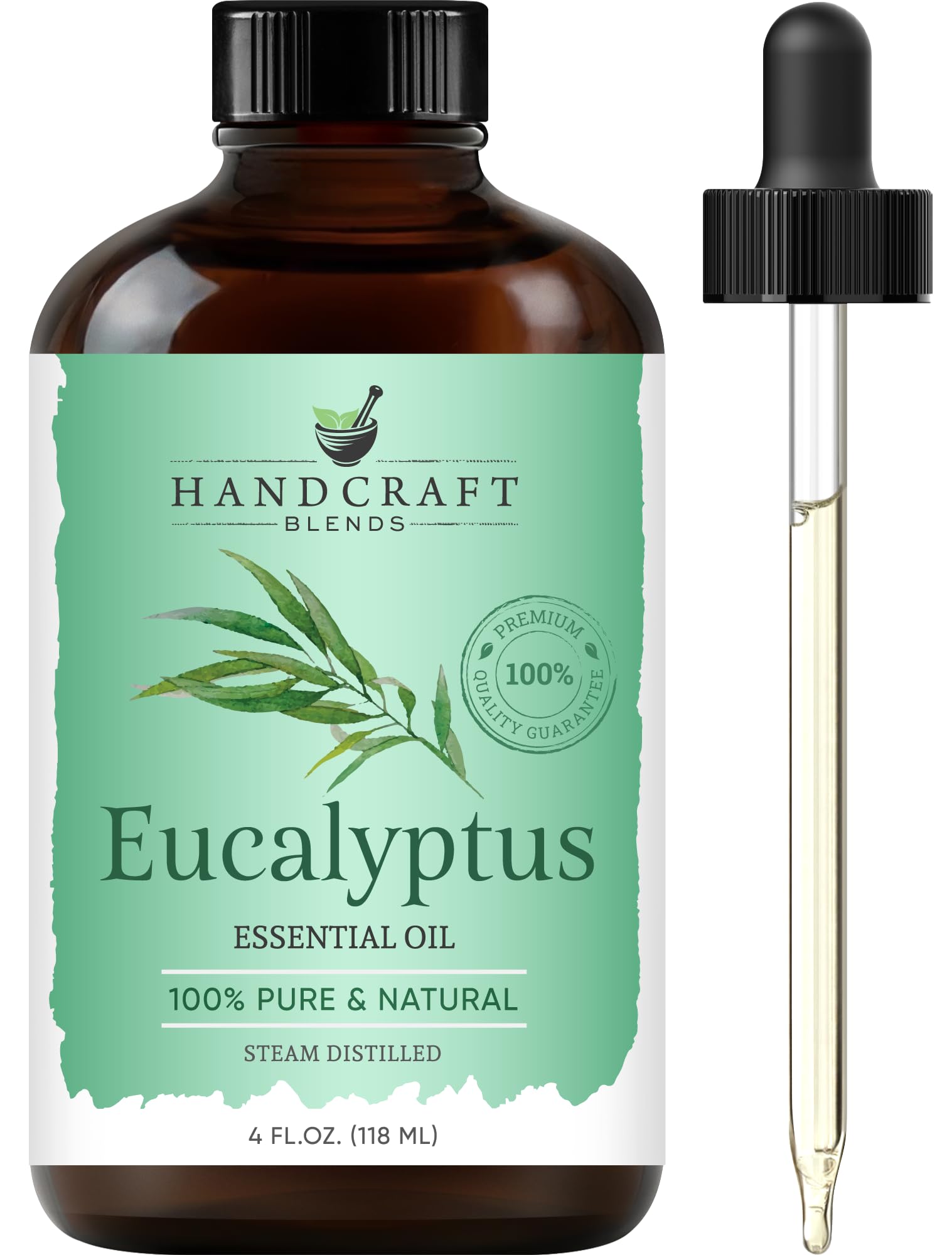 Handcraft Blends Eucalyptus Essential Oil – Huge 4 Fl Oz – 100% Pure