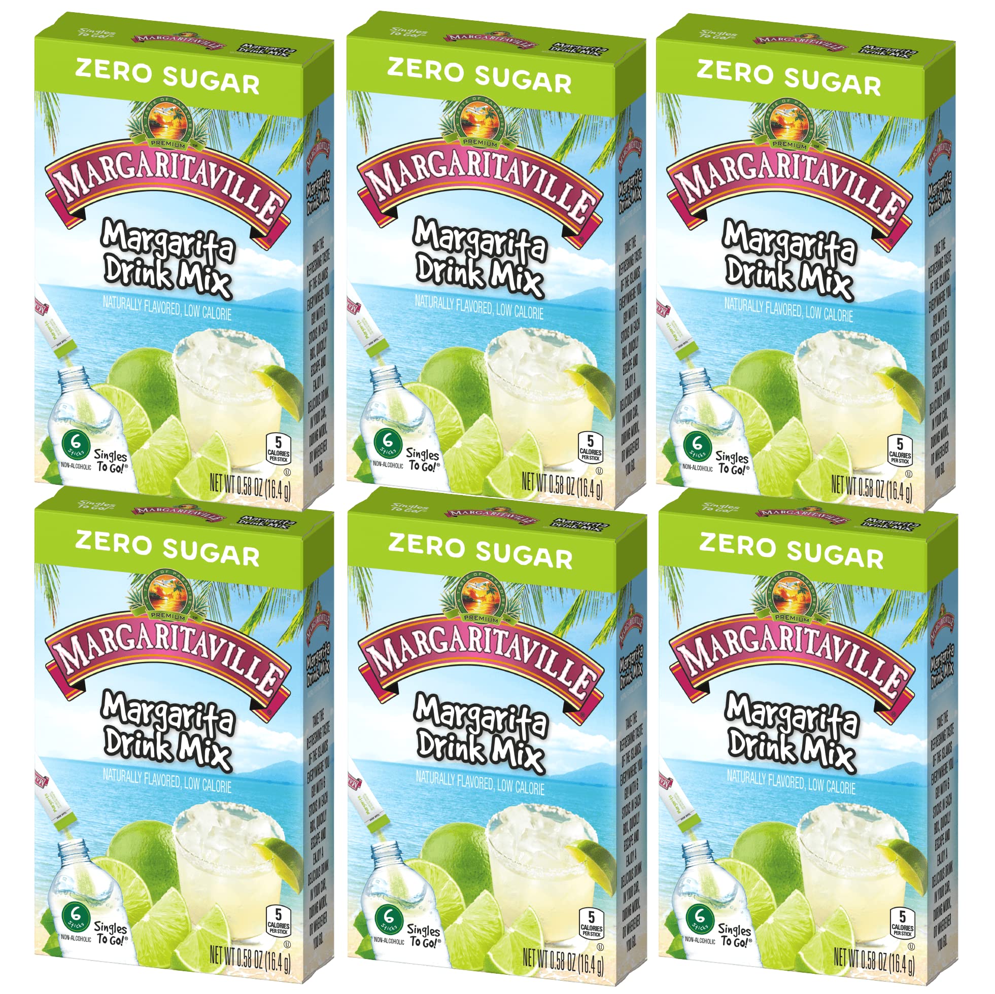 Margaritaville Singles To Go Water Drink Mix