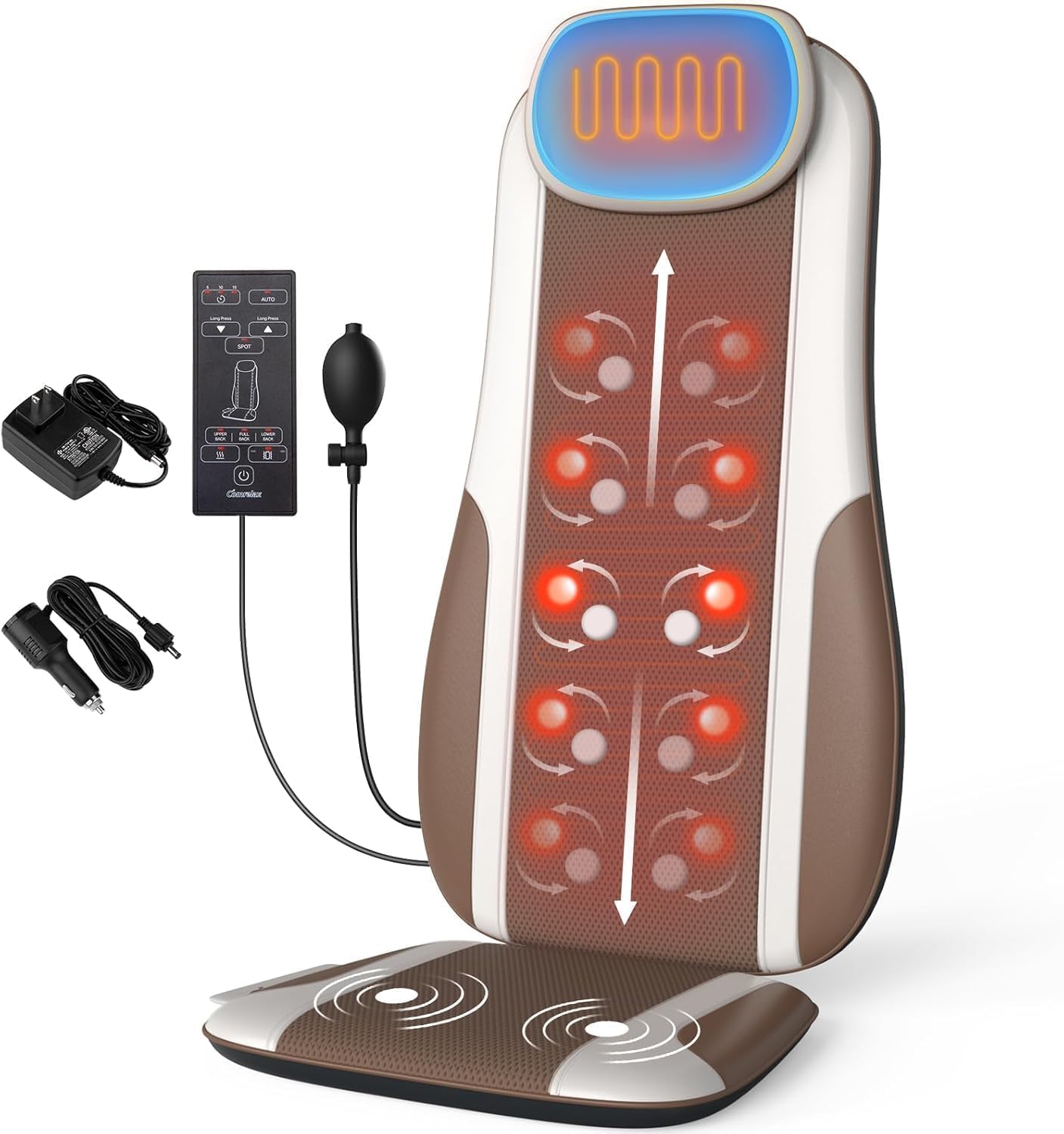 Shiatsu Back Massager with Heat